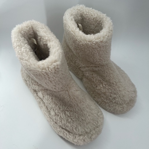 Clergerie Paris Aidanf Faux Fur Fuzzy Shearling Platform Booties In Blanc White - Picture 7 of 11